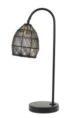 DESK LAMP WIRE EYA BLACK AND GOLD - TABLE LAMPS